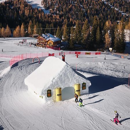 Hotel Pordoi Passo Pordoi Vegetarian Hotel カナツェーイ エクステリア 写真