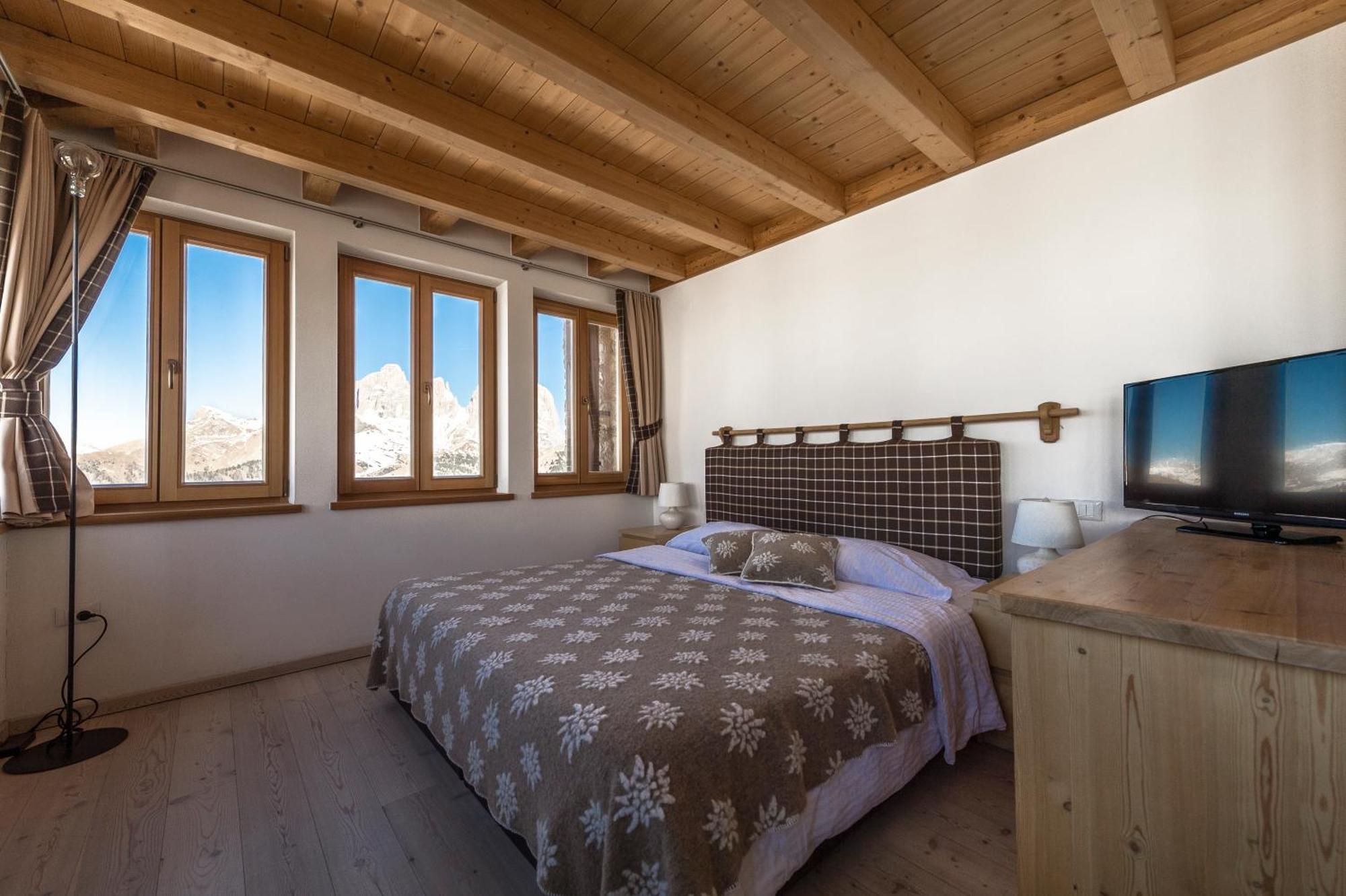 Hotel Pordoi Passo Pordoi Vegetarian Hotel カナツェーイ 部屋 写真