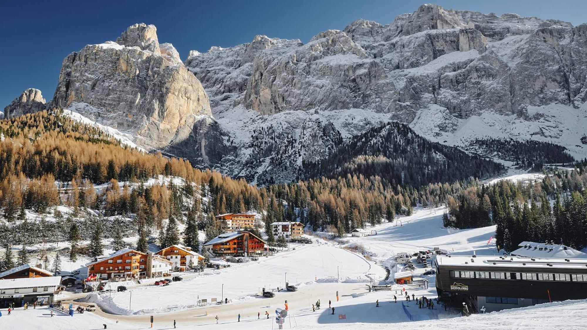 Hotel Pordoi Passo Pordoi Vegetarian Hotel カナツェーイ エクステリア 写真